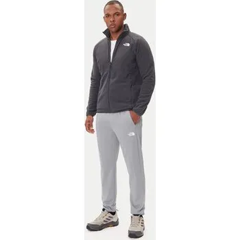 Pánská mikina The North Face Fleecová mikina Glacier NF0A89JG Šedá Regular Fit XXL
