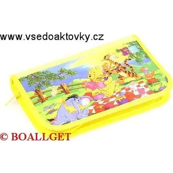 Penál PENÁL MEDVÍDEK PÚ 1, 1.zipový, 2 klopy, textil T-48 D 363914