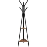 Stojací věšák na oblečení LOFT s 6 háčky a 2 policemi model_2047_1