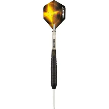 Tkaničky do bot Ocelové šipky Unicorn Black Brass - Jelle Klaasen 21g:27670|23g:27671|25g:27672 21 g