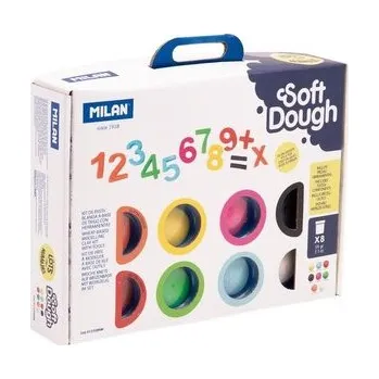 Ciastolina Lots of numbers 59g 8 kolorów MILAN