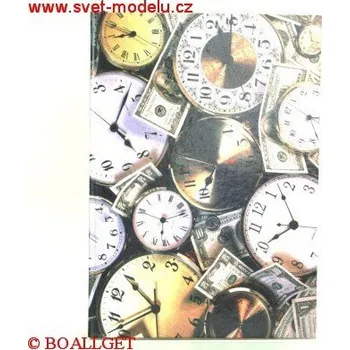 Blok Záznamní kniha 14104 R - A4 linkovaná, abecední rejstřík, tvrdé desky, 100 listů 314106