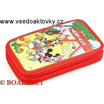 Penál PENÁL MICKEY MOUSE I ,2.zipový, omyvatelný T10/3 D 361108
