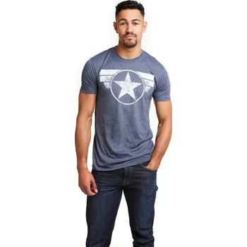 Pánské tričko Tričko Marvel Blue 1166656 Medium