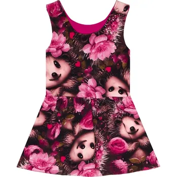 Laclové šatičky - Ježeček Velikost: 98