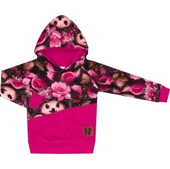 Mikina s kapucí - Ježeček Velikost: 68