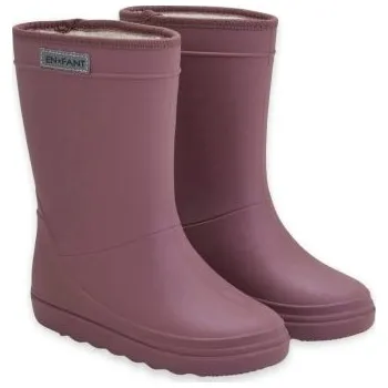 Dívčí holínky En Fant Dětské termo holínky Solid - Rose Taupe, vel. 27