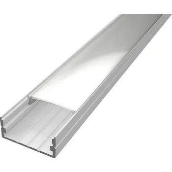 LED osvětlení Ledshopik LED profil ALPI WIDE-UP bílý - LED profil WIDE-UP bílý- 1m