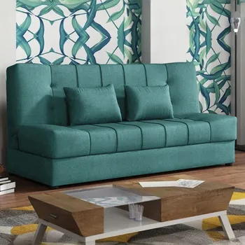 Obývací pokoj Sonia Pohovka 194 cm rozkládací + úložný prostor enjoy 17 tyrkysová