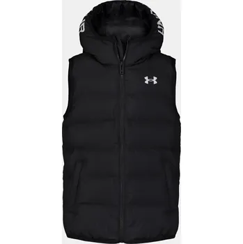 Chlapecké oblečení Under Armour Chlapecká vesta UA PRONTO PUFFER VEST UJFIM56F-001 Černá 14YR