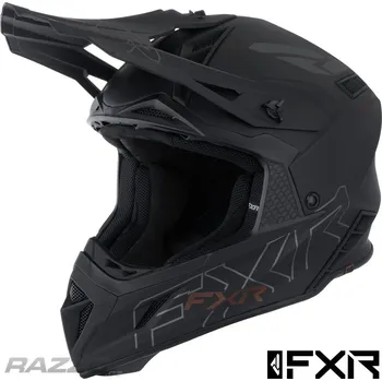 Helma na motorku MX helma FXR Helium Prime Helmet Black 2026 S