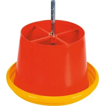 krmítko pro hospodářská zvířata TOPTRADE krmítko automat, stacionární, závěsné, pro kuřata, 12 l (TOPTRADE krmítko automat, stacionární, závěsné, pro kuřata, 12 l)