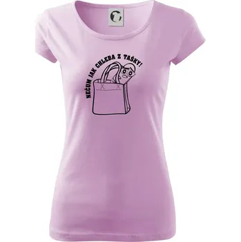Dámské tričko Nečum jak chleba z tašky! - Dámské triko Pure - XS ( Orchid )