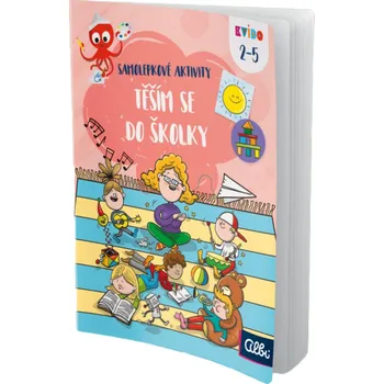 Předškolní výuka ALBI Kvído Samolepkové aktivity: Těším se do školky kreativní sešit | 65554