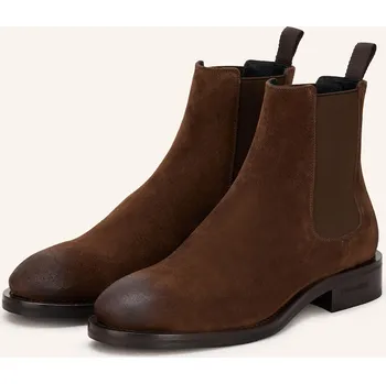 Pánské mokasíny dsquared2 Pánské Chelsea Boty, tmavě hnědá, 44