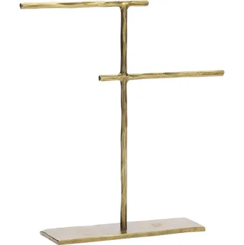 Šperkovnice MADAM STOLTZ Stojánek na šperky Antique Brass 23 cm