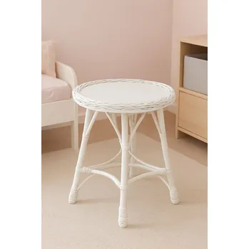 Dětský stůl LILU Proutěný stoleček kulatý