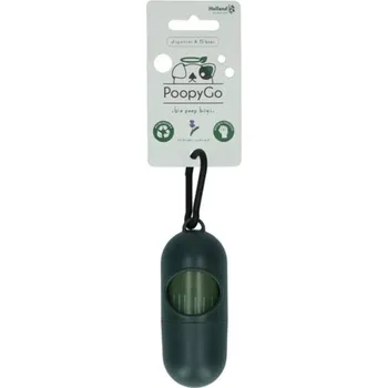 sáček na exkrement Zásobník na sáčky POOPYGO Eko zelený s rolí sáčků