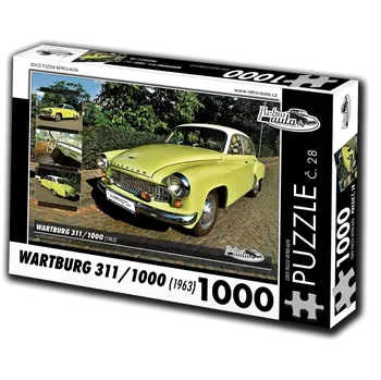 Puzzle Puzzle RETRO-AUTA Wartburg 311 (1963) 1000 dílků