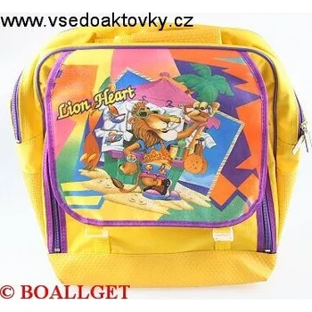 Jolly Batoh školní, měkká záda, výška 34cm, šířka 33cm, 1 přední a 2 boční venkovní kapsy 4602801