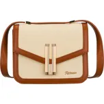 Peterson Smetanovo-hnědá dámská dvoukomorová crossbody kabelka PTN DALIA Velikost: ONE SIZE