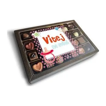 Bonboniéra Pralinky Vítej na světě 3: 28 ks pralinek