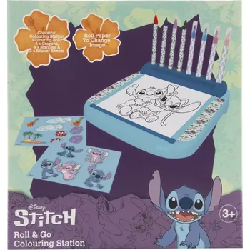 omalovánky Stojan s omalovánkami Lilo a Stitch a barvami