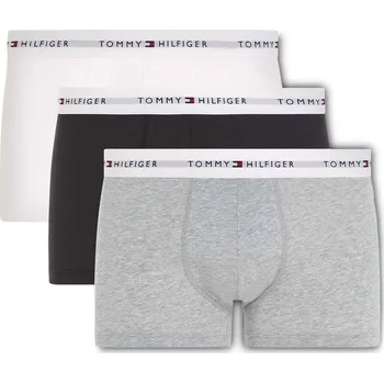 Boxerky Set 3 kusů boxerek Tommy Hilfiger OUC – šedé/černé/bílé - Tommy Hilfiger