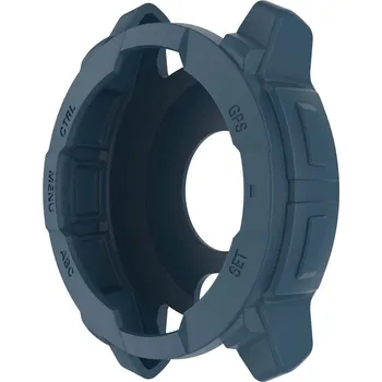 Ochranný kryt (pro Garmin Instinct 3, 45mm), plastový, modrý