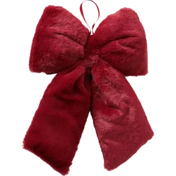 Boltze Home Ručně šitá dekorační závěska Bowy, mašle, 40 cm