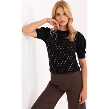 Dámský svetr Propojka PM SW PM 5060.06 černá S/M