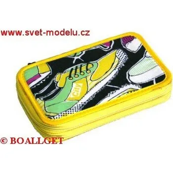 Penál PENÁL BOTA, 2.zipový, omyvatelný T10/3 D 361114