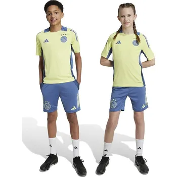 Dětské kraťasy adidas Performance AJAX TR SHO s potiskem, nastavitelný pas, IT5075 modrá 95X, vel. 152