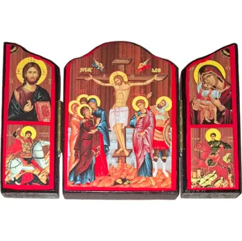 Obraz Triptych – Ukřižování Ježíše Krista