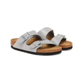 Dámská obuv Nazouváky Birkenstock Arizona 1030127 Stříbrná 39