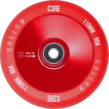 Kolečko ke koloběžce Kolečko CORE Hollowcore V2 110mm | 88A | ABEC-9 | RED