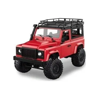 RC model auta LAND ROVER Defender D90 1:12 červená + DÁREK + Doprava ZDARMA