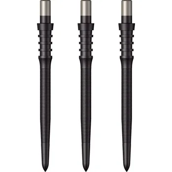 Příslušenství pro šipky Mission Kovové hroty Sniper - Micro Grip - Black - 32 mm