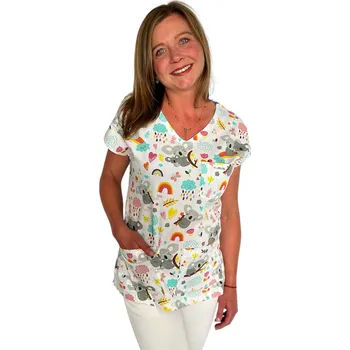 Zdravotnický oděv Lékařská halena pro zdravotníky MÓDA PRO ZDRAVOTNÍKY Velikost: S H-771-S