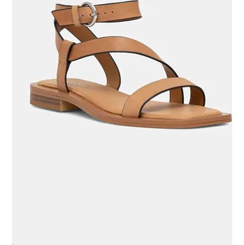 Dámské sandále Kožené sandály Aldo GRUGAR dámské, béžová barva, 13966802 01X, EUR 39