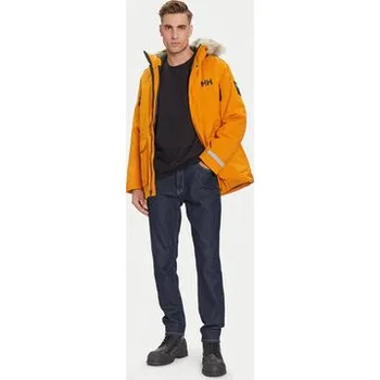 Pánská móda Helly Hansen Zimní bunda Reine 53630 Oranžová Regular Fit M
