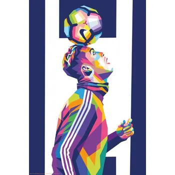 Plakát Plakát, Obraz - Football player, 61 × 91.5 cm (cs)