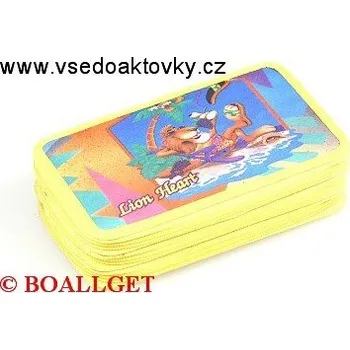 Penál PENÁL Lion 1,3.zipový, textil 360401