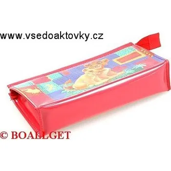Penál PENÁL LVÍ KRÁL II, 1.zipový, omyvatelný, etue 361305
