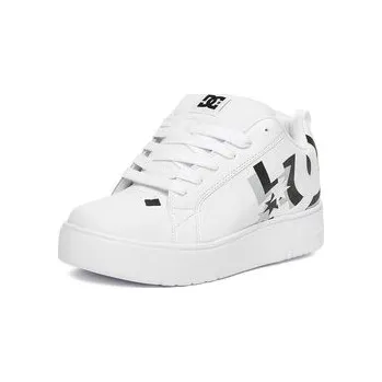 Dámské tenisky Sneakersy DC Shoes CEO-COURT GRAFFIK PLATFORM DC02422101 Bílá 37