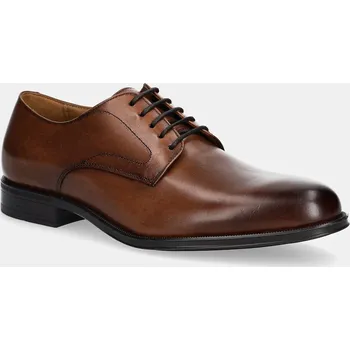 Pánské polobotky Kožené polobotky Hackett London DUKE MASTER HMS21407 hnědá 88X, EUR 40