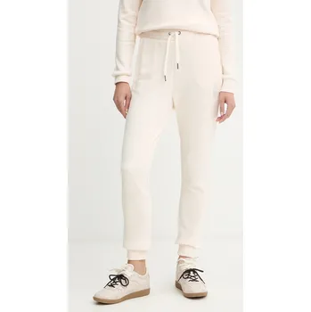 Dámské kalhoty Kalhoty Armani Exchange dámské, béžová barva, XW000750 AF14284 XW000750.AF14284 01X, vel. S