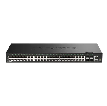 Switch D-Link DGS-1530-52/E 48 Ports GE + 4 Ports 10G SFP+ Smart Managed Switch DGS-1530-52/E