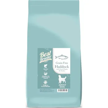 Krmivo pro psa Best Breeder Grain Free Haddock with Sweet Potato & Parsley Balení: 100 g + mls pro pejska