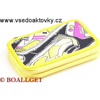 Penál PENÁL Sport, 2.zipový, textil T-10/3 U 366406